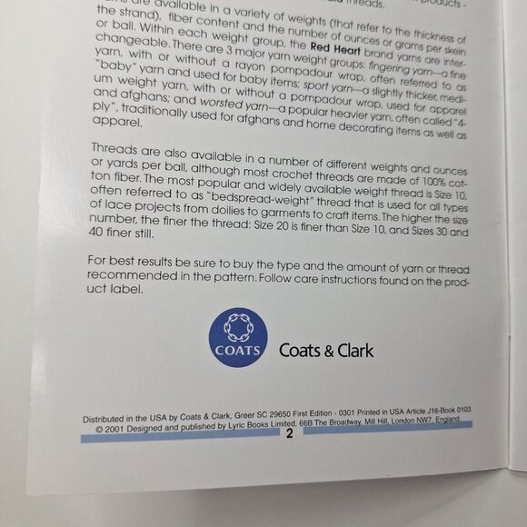 You can Crochet Made Easy Simple Steps Booklets Learning Beginner Basics Pattern - Picture 8 of 9